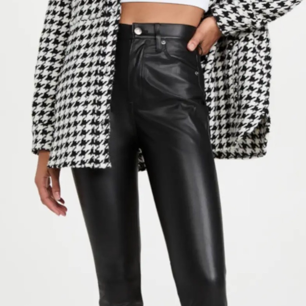 NWT Pistola vegan leather leggings size 25